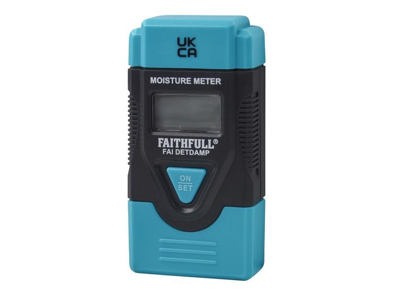 Photo of Faithfull FAIDETDAMP Damp & Moisture Meter LCD Display