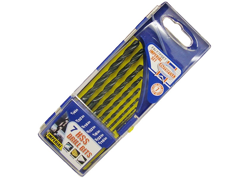 A set of Faithfull screwdrivers with colour-coded handles covering a range of flathead and Phillips sizes.,