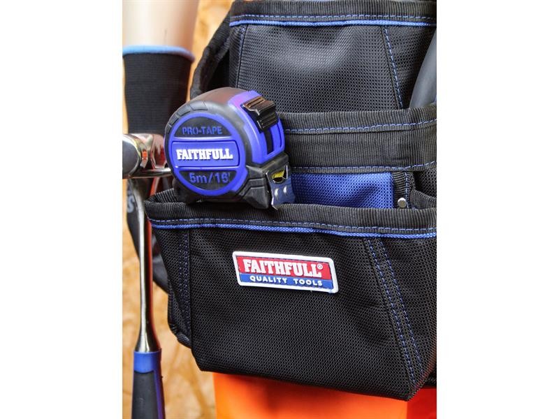 A Faithfull hand tool with a metal working end and an ergonomic handle, designed for general construction and maintenance tasks.