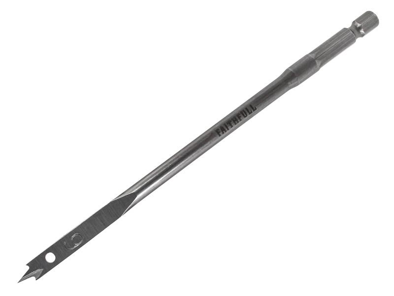 Faithfull Flat Drill Bits for Wood 152mm 