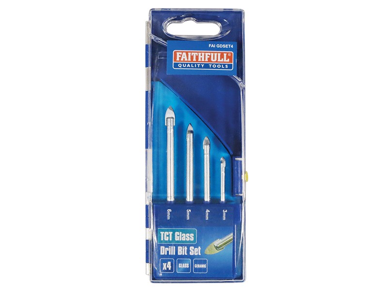 A set of Faithfull screwdrivers with colour-coded handles covering a range of flathead and Phillips sizes.,