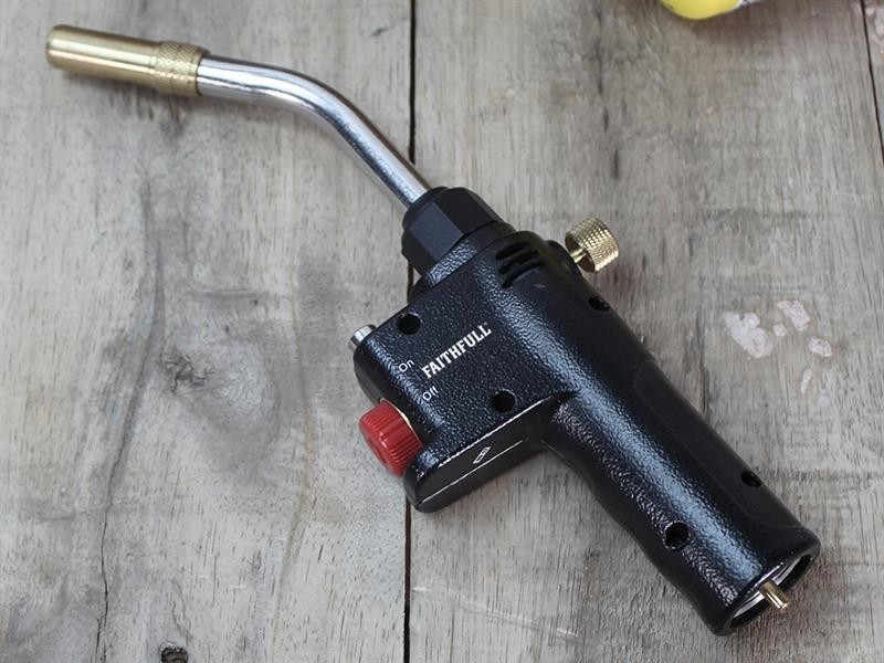 A Faithfull hand tool with a metal working end and an ergonomic handle, designed for general construction and maintenance tasks.