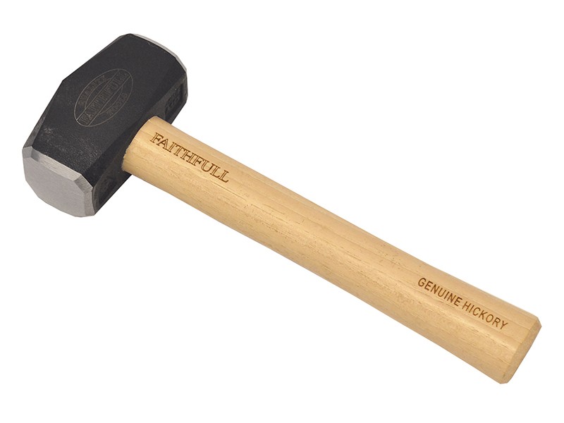 Faithfull FAIHC4C Club Hammer Contractor's Hickory Handle 1.81kg (4 lb)