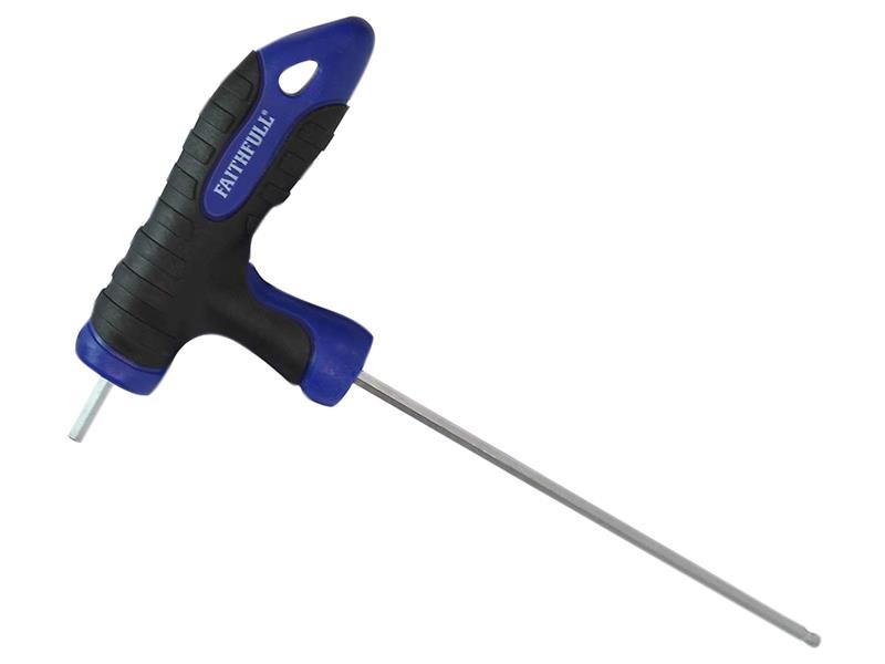 A Faithfull hand tool with a metal working end and an ergonomic handle, designed for general construction and maintenance tasks.