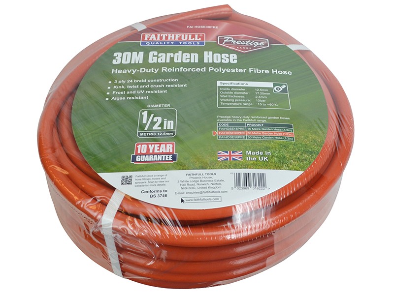 A Faithfull garden tool with a steel working head and a wooden or composite handle, for general landscaping and maintenance tasks.