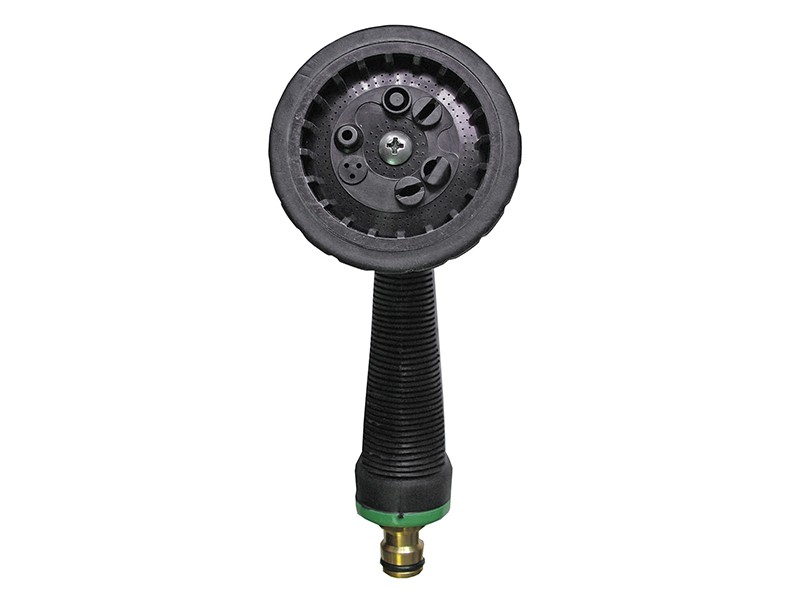 A Faithfull garden tool with a steel working head and a wooden or composite handle, for general landscaping and maintenance tasks.