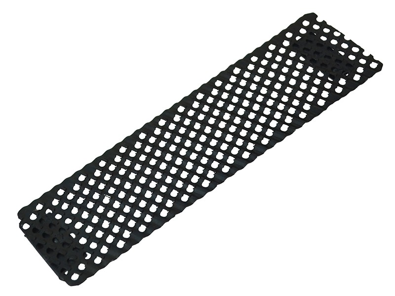 A Faithfull needle file with a hardened steel abrasive surface and a turned wooden or synthetic handle, for shaping and deburring metal.