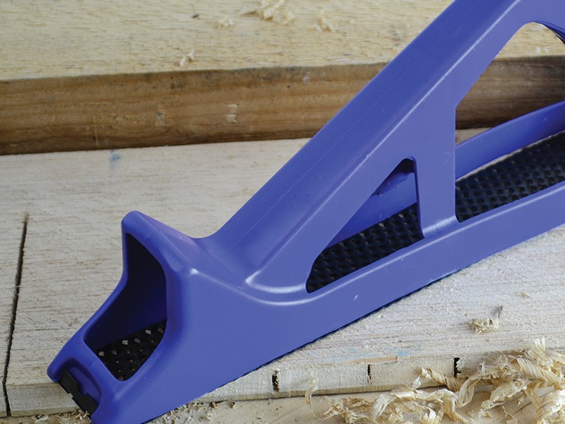 A Faithfull needle file with a hardened steel abrasive surface and a turned wooden or synthetic handle, for shaping and deburring metal.
