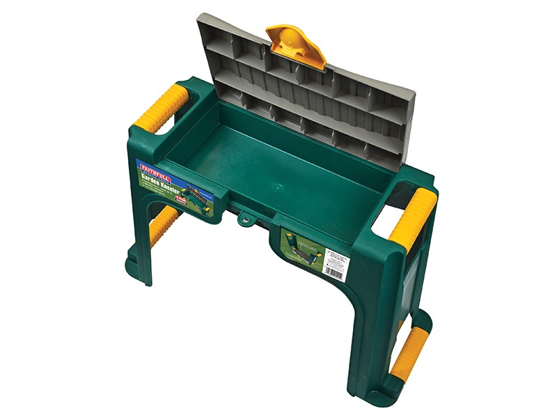 A Faithfull garden tool with a steel working head and a wooden or composite handle, for general landscaping and maintenance tasks.