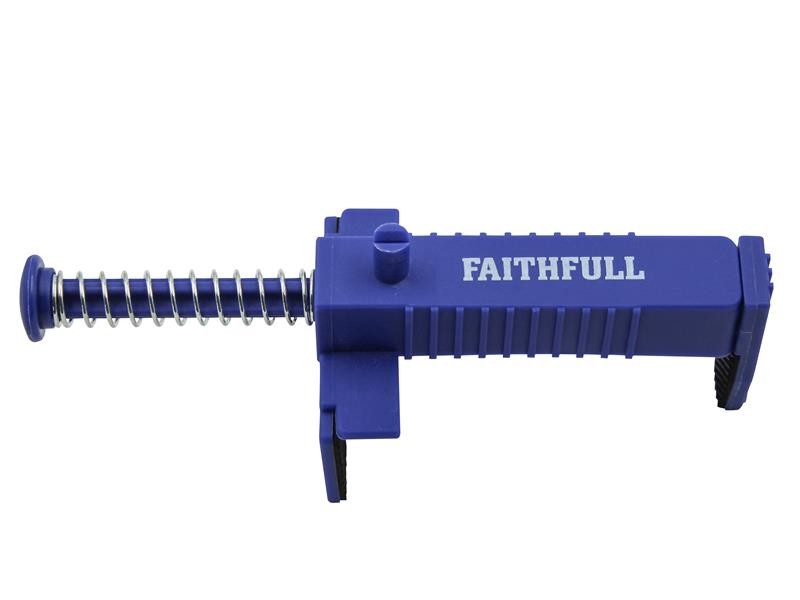 A Faithfull hand tool with a metal working end and an ergonomic handle, designed for general construction and maintenance tasks.