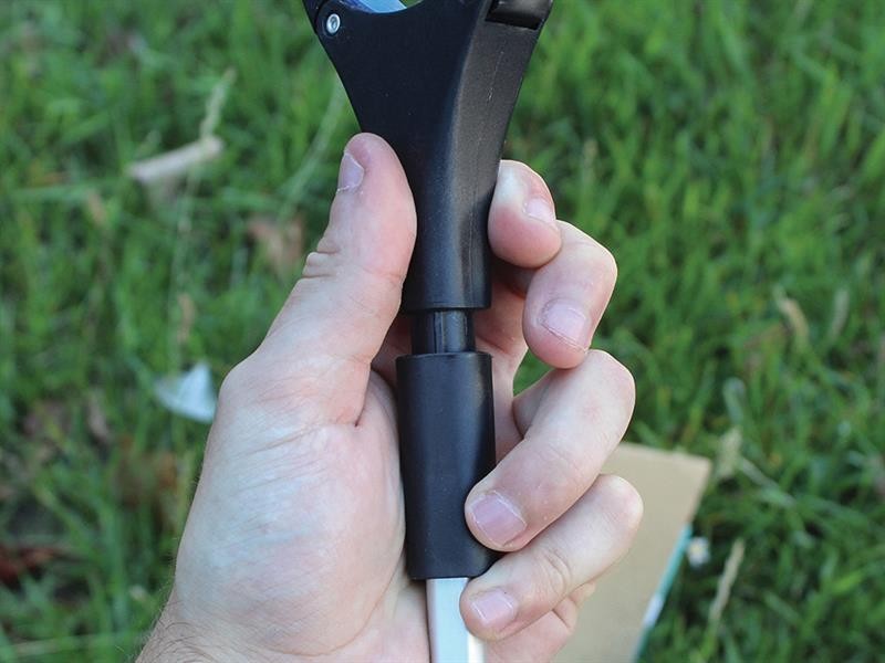 A Faithfull hand tool with a metal working end and an ergonomic handle, designed for general construction and maintenance tasks.