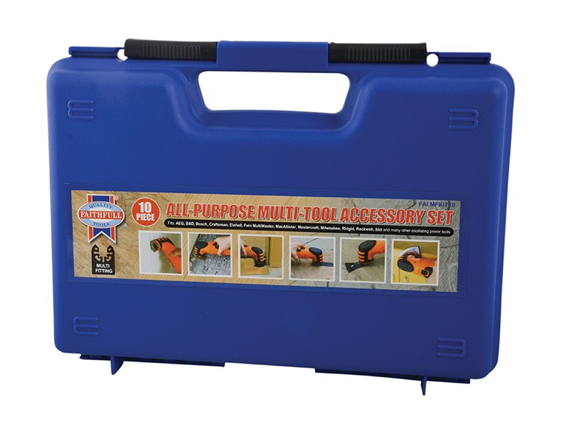 A Faithfull hand tool with a metal working end and an ergonomic handle, designed for general construction and maintenance tasks.