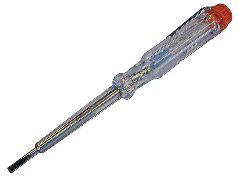 Faithfull FAIMTSC Mains Tester 140 x 2.9mm 100-250 Volt