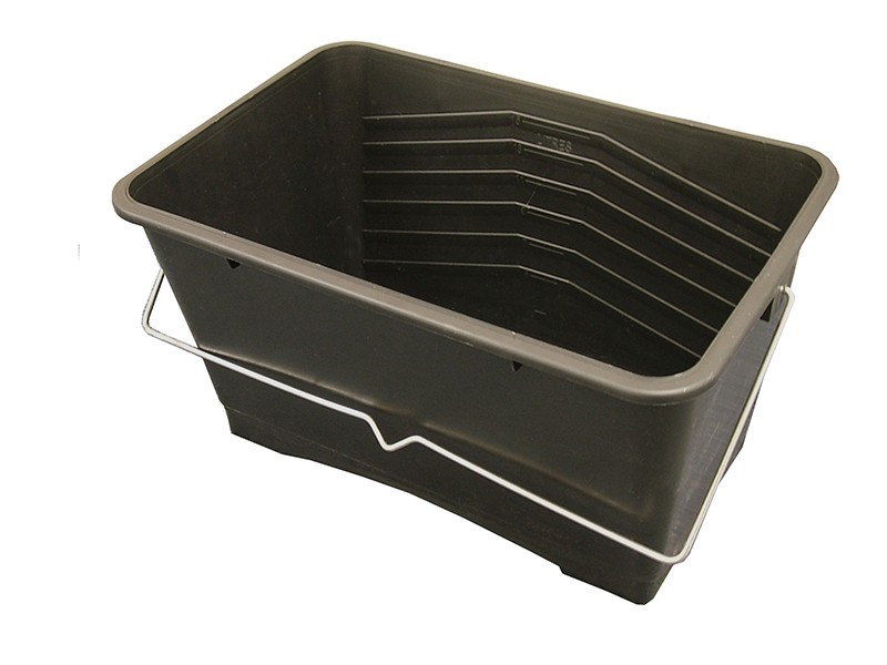 A 15 litre tin of Faithfull protective metal paint for long-lasting rust protection on ferrous metal surfaces.,