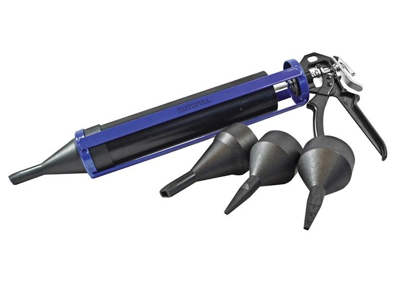 A Faithfull hand tool with a metal working end and an ergonomic handle, designed for general construction and maintenance tasks.