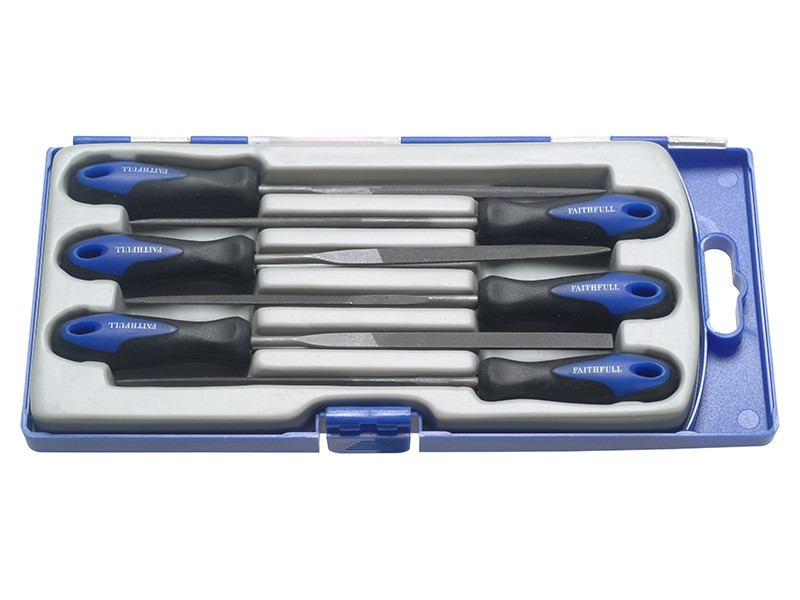 Photo of Faithfull FAIPPNEEDLE Precision Needle File Set 6 Piece