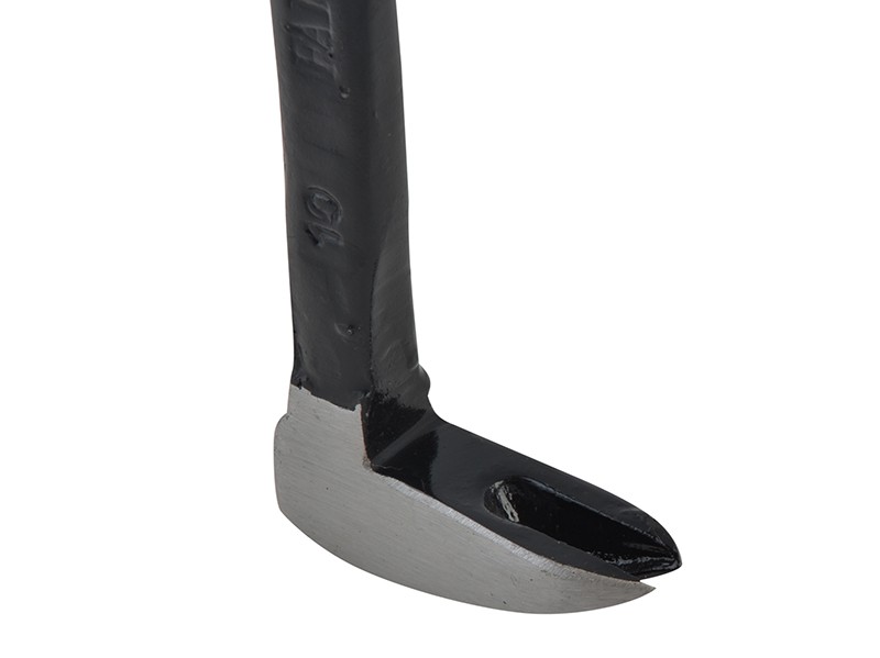 A steel wire nail with a flat head and a smooth shank, for general-purpose timber fastening.