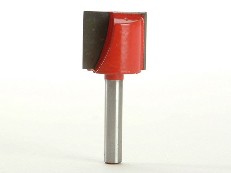 A Faithfull plunge router with a fine depth adjuster and a guide fence, for cutting grooves, rebates, and profiles in timber.