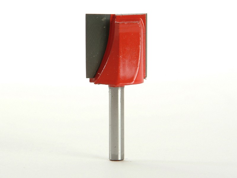 A Faithfull plunge router with a fine depth adjuster and a guide fence, for cutting grooves, rebates, and profiles in timber.