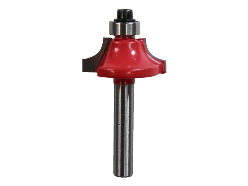 A Faithfull plunge router with a fine depth adjuster and a guide fence, for cutting grooves, rebates, and profiles in timber.