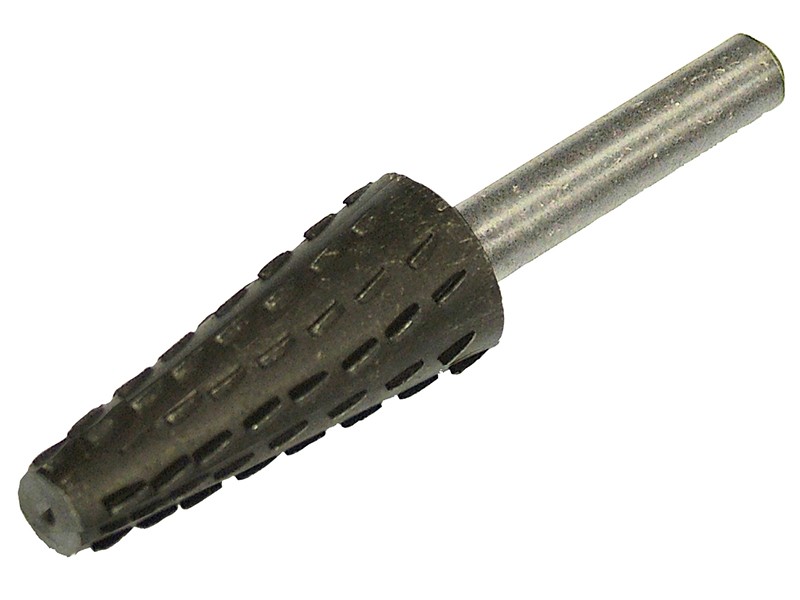 Faithfull FAIRRCON Rotary Rasp Conical 4-12 x 30mm