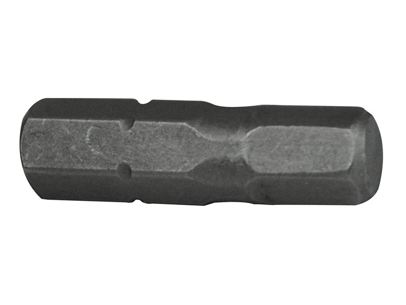 Faithfull FAISBH525 Hex S2 Grade Steel Screwdriver Bits 5 x 25mm (Pack 3)