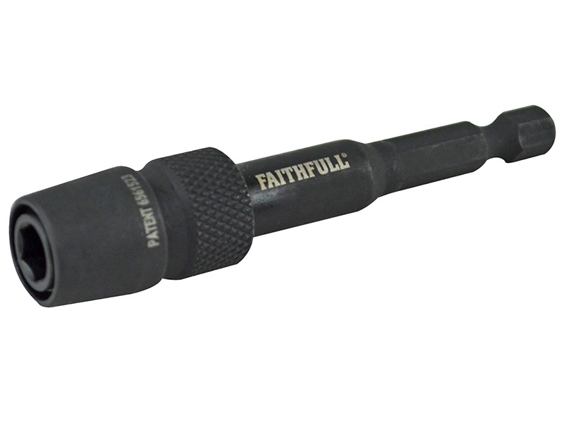 Faithfull FAISBMBH75U Impact Rated Universal Bit Holder 75mm