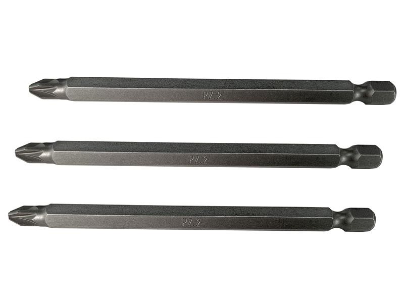 A Faithfull Pozi screwdriver with a comfort-grip handle and a hardened steel tip, for general assembly and fastening work.