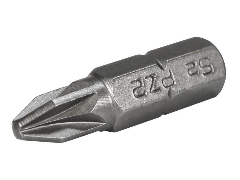A Faithfull Pozi screwdriver with a comfort-grip handle and a hardened steel tip, for general assembly and fastening work.