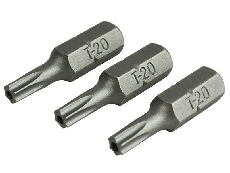A Faithfull multi-tip screwdriver with a comfort-grip handle and a hardened steel tip, for general assembly and fastening work.