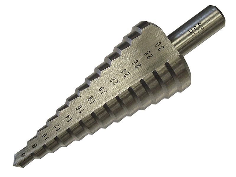 Faithfull FAISD630 HSS Step Drill Bit 6-30mm