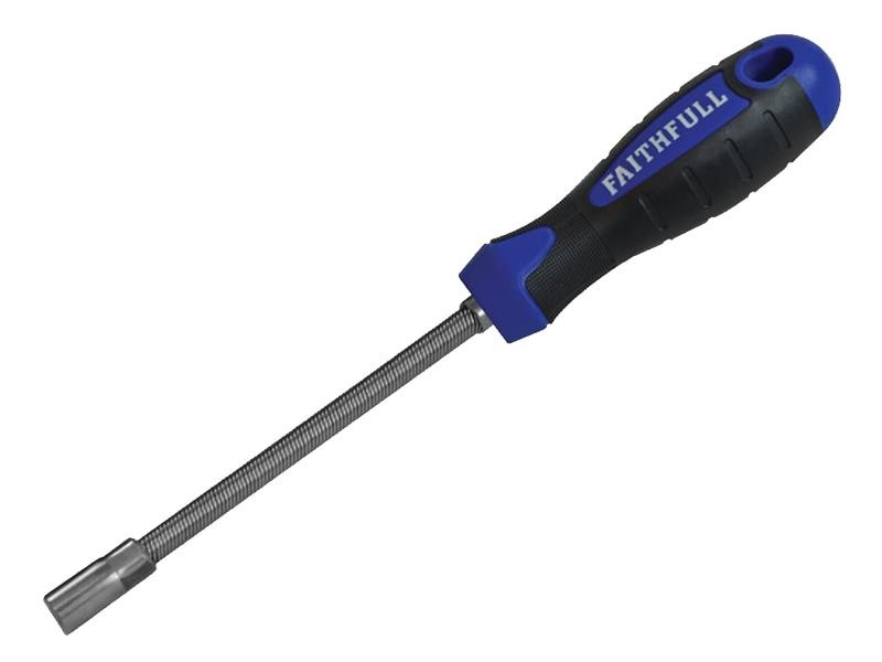 A Faithfull hand tool with a metal working end and an ergonomic handle, designed for general construction and maintenance tasks.