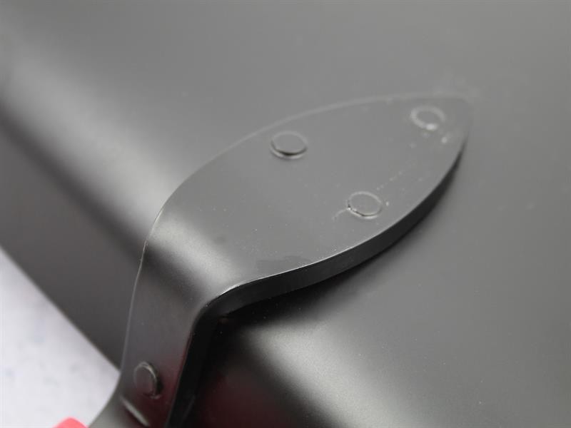 A Faithfull trowel with a polished steel blade and an ergonomic handle, for applying and finishing mortar, plaster, and adhesive.