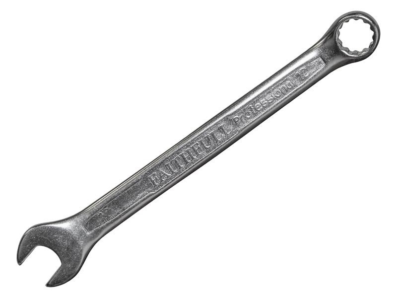 Faithfull FAISPAC10 Combination Spanner CV Satin Finish 10mm