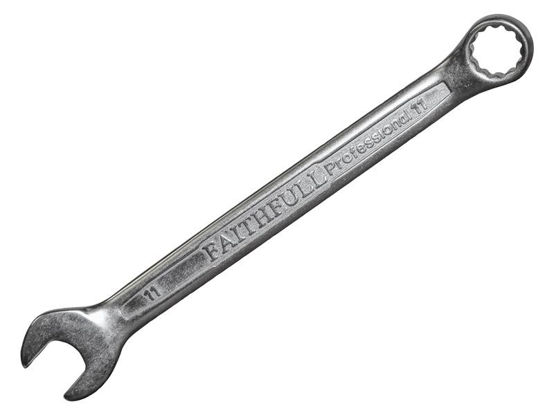 Faithfull FAISPAC11 Combination Spanner CV Satin Finish 11mm