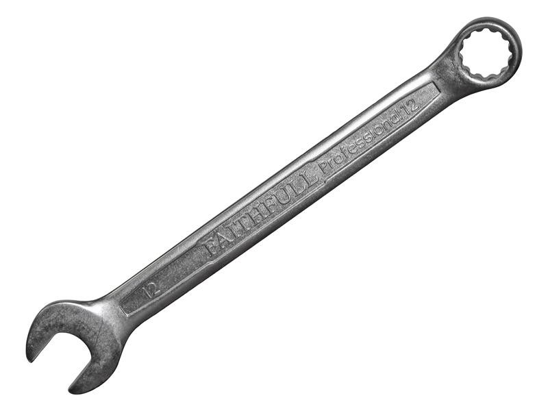 Faithfull FAISPAC12 Combination Spanner CV Satin Finish 12mm