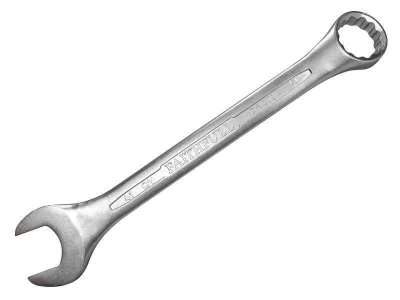 Faithfull FAISPAC41 Combination Spanner CV Satin Finish 41mm