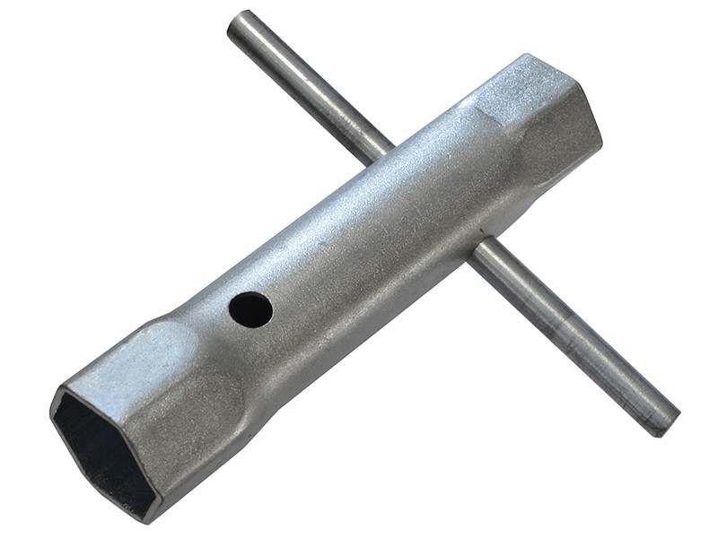 A Faithfull spanner or wrench in chrome vanadium steel, for tightening and loosening nuts and bolts.
