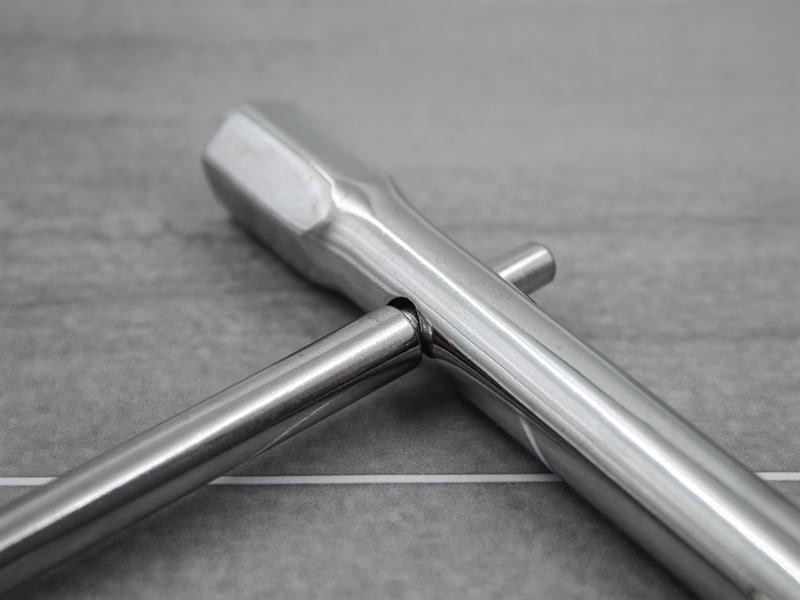 A Faithfull spanner or wrench in chrome vanadium steel, for tightening and loosening nuts and bolts.