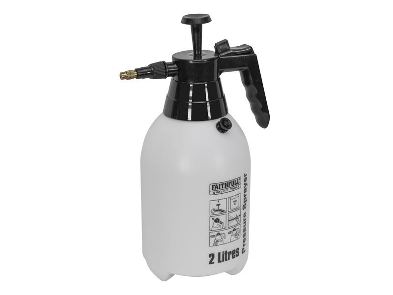 Photo of Faithfull FAISPRAY2 Handheld Pressure Sprayer 2 litre