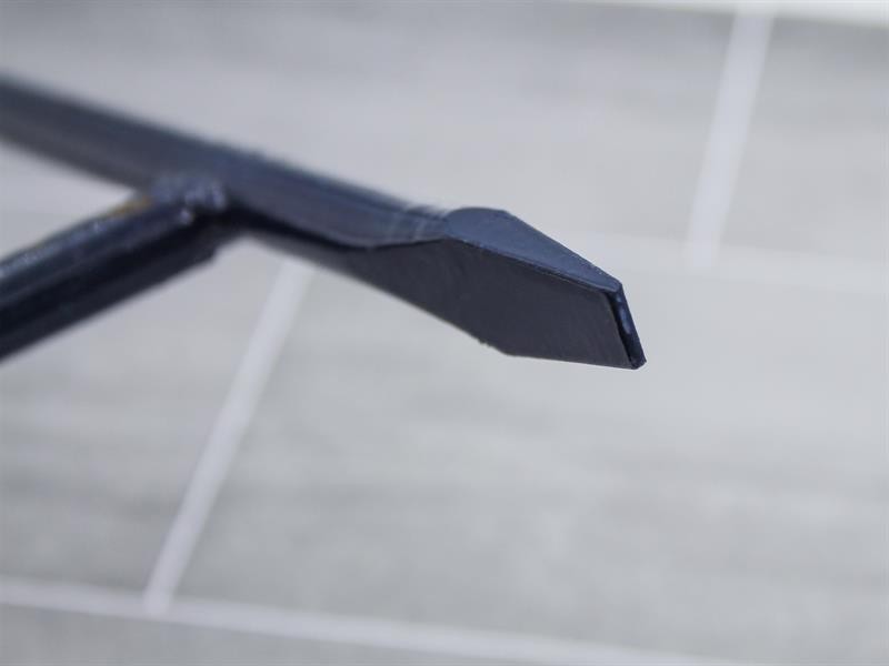 A Faithfull hand tool with a metal working end and an ergonomic handle, designed for general construction and maintenance tasks.