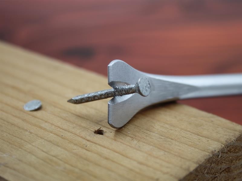 A Faithfull hand tool with a metal working end and an ergonomic handle, designed for general construction and maintenance tasks.