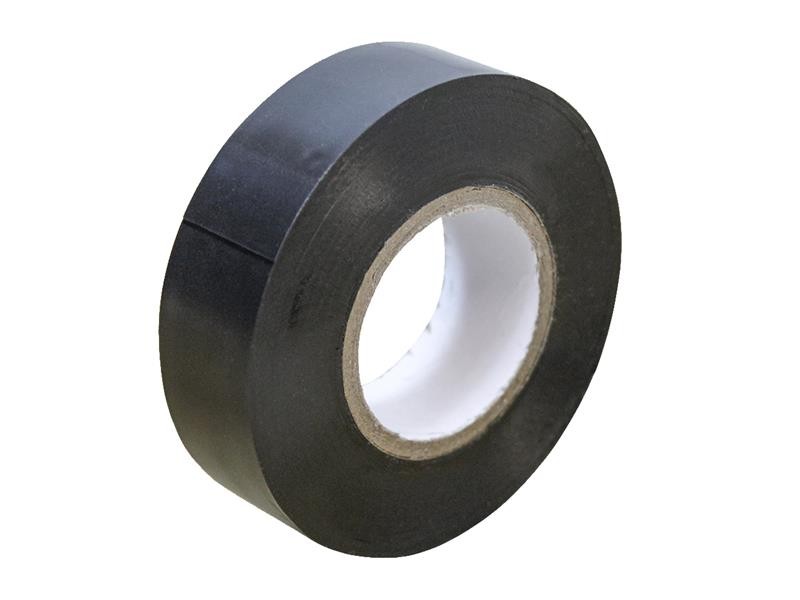 Faithfull FAITAPEPVCBK PVC Electrical Tape Black 19mm x 20m