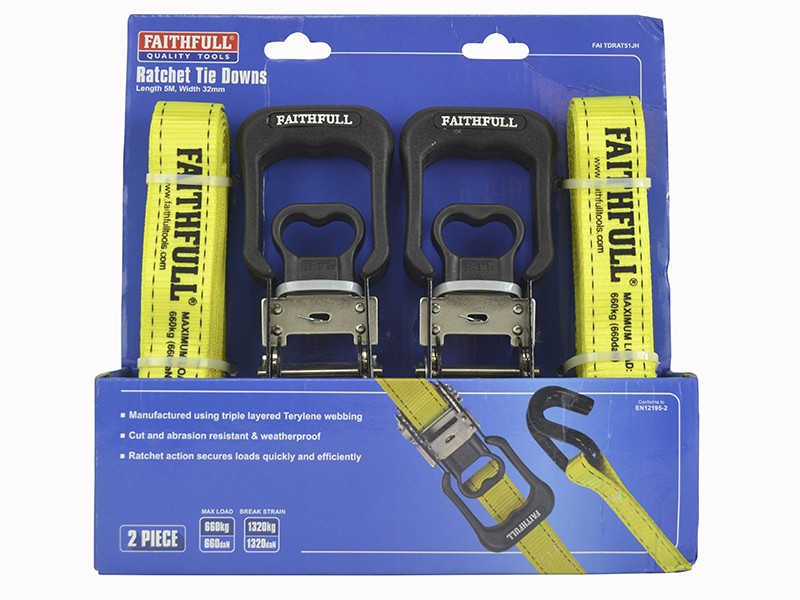 A Faithfull hand tool with a metal working end and an ergonomic handle, designed for general construction and maintenance tasks.