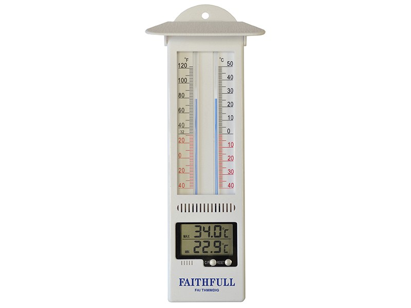 Faithfull FAITHMMDIG Thermometer Digital Max-Min