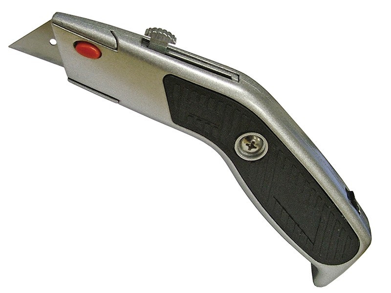 Faithfull FAITKRA Trimming Knife Angled Head Retractable Blade