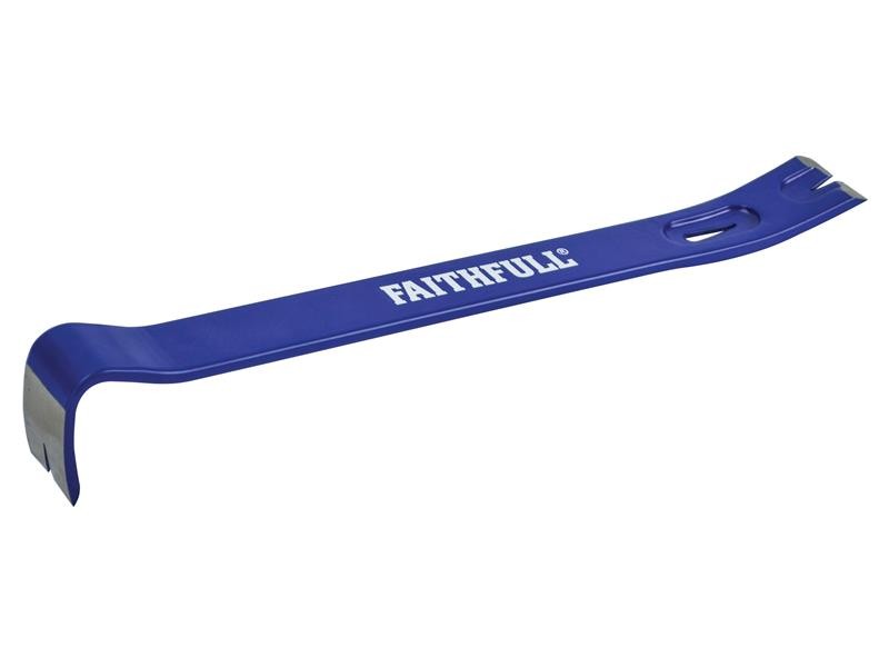 A Faithfull hand tool with a metal working end and an ergonomic handle, designed for general construction and maintenance tasks.