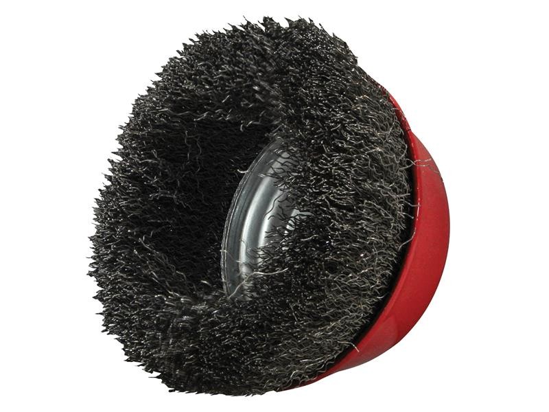 A brush with natural or synthetic bristles and an ergonomic handle, for applying coatings or cleaning surfaces.