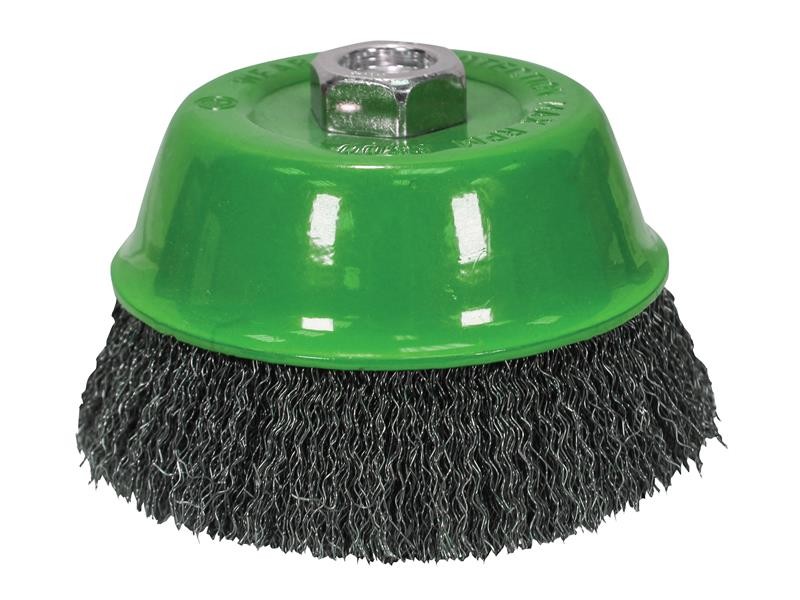 A brush with natural or synthetic bristles and an ergonomic handle, for applying coatings or cleaning surfaces.