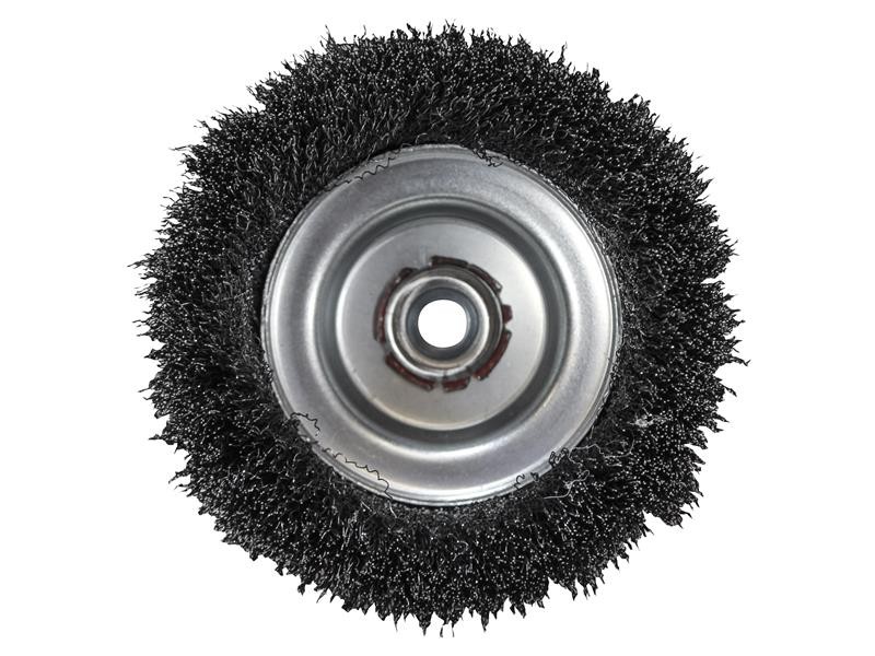 A brush with natural or synthetic bristles and an ergonomic handle, for applying coatings or cleaning surfaces.